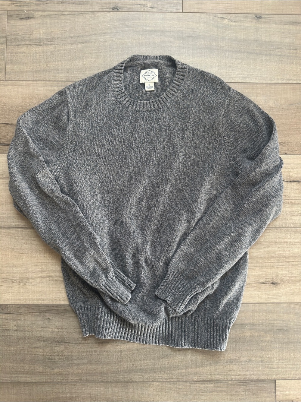 St. John's Bay Men's Gray Crewneck Sweater